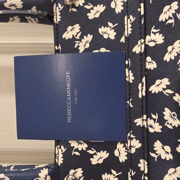 REBECCA MINKOFF MAB Floral Saffiano Leather Tote - Picture 9 of 16